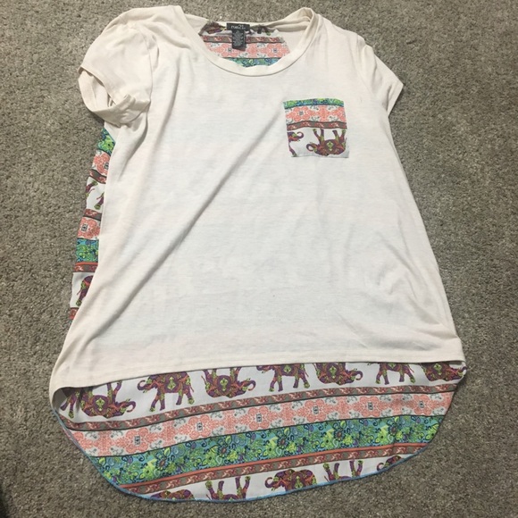 Elephant Sheer Back Shirt Excellent Condition - Picture 2 of 4